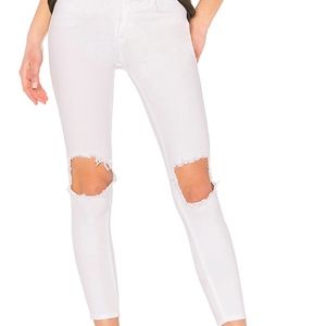 Free People High Rise Busted Skinny Jean